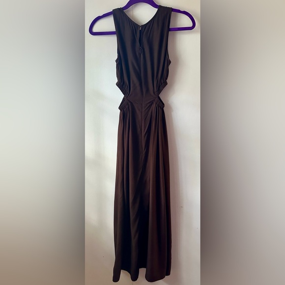 Valija Side cut out with front slit and pockets maxi dress  size small - Picture 2 of 6
